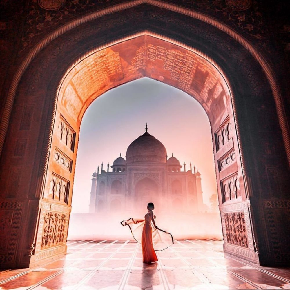 The indian travel life Taj Mahal India